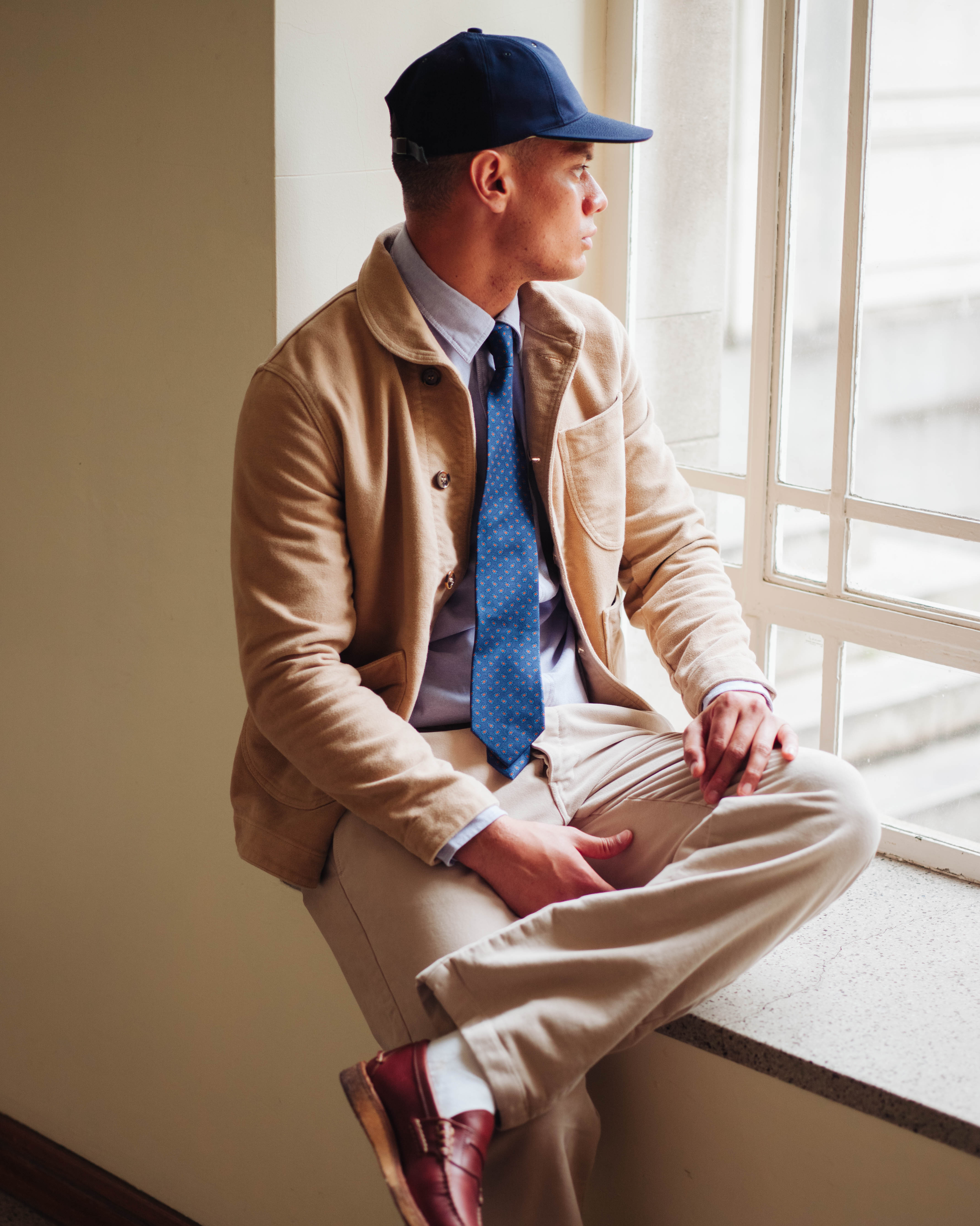 MOLESKIN WORK CHINO PANT - TAN -DUBBLEWARE – Dubbleware