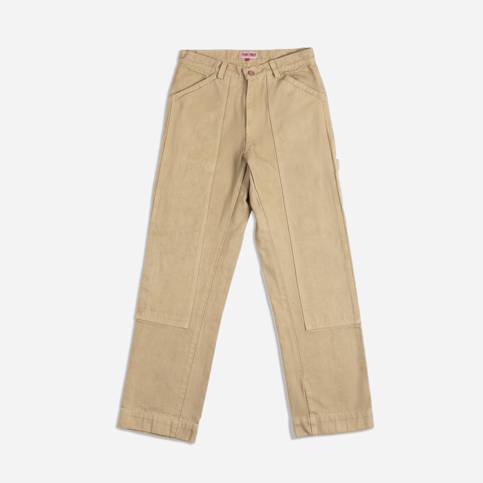 BREWSTER DOUBLE KNEE PANT - TAN