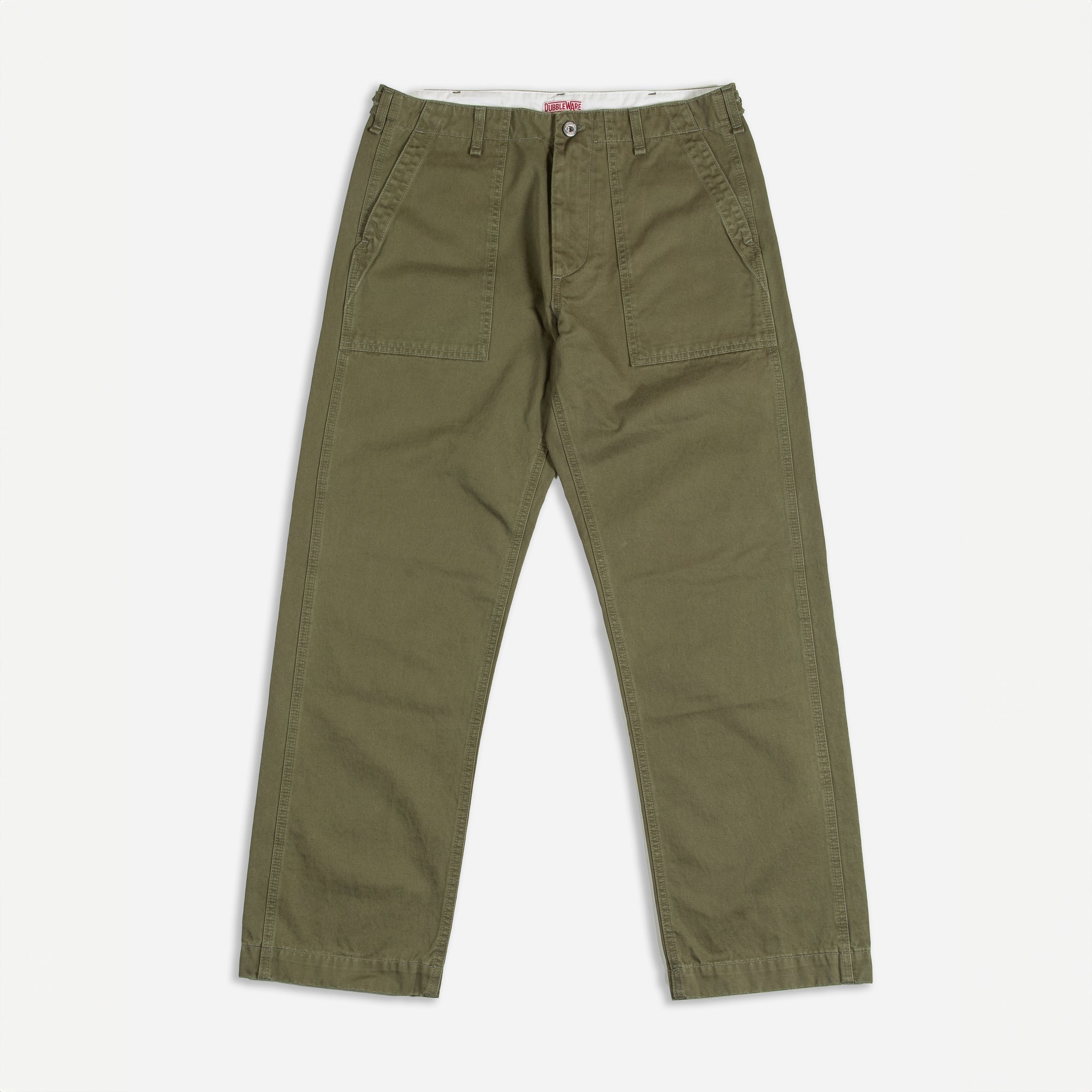 SATEEN FATIGUE PANT - OLIVE