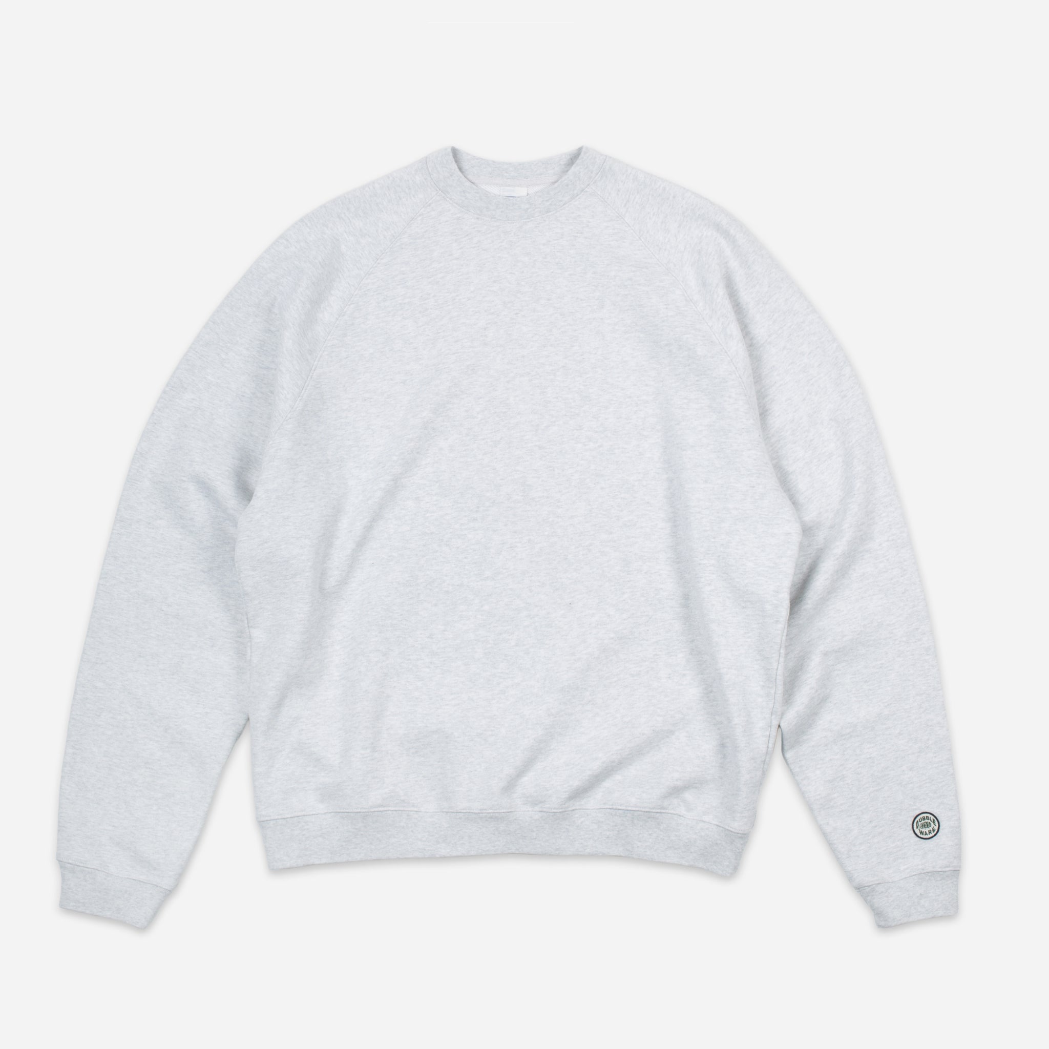 CREW SWEATSHIRT - ASH GREY HEATHER