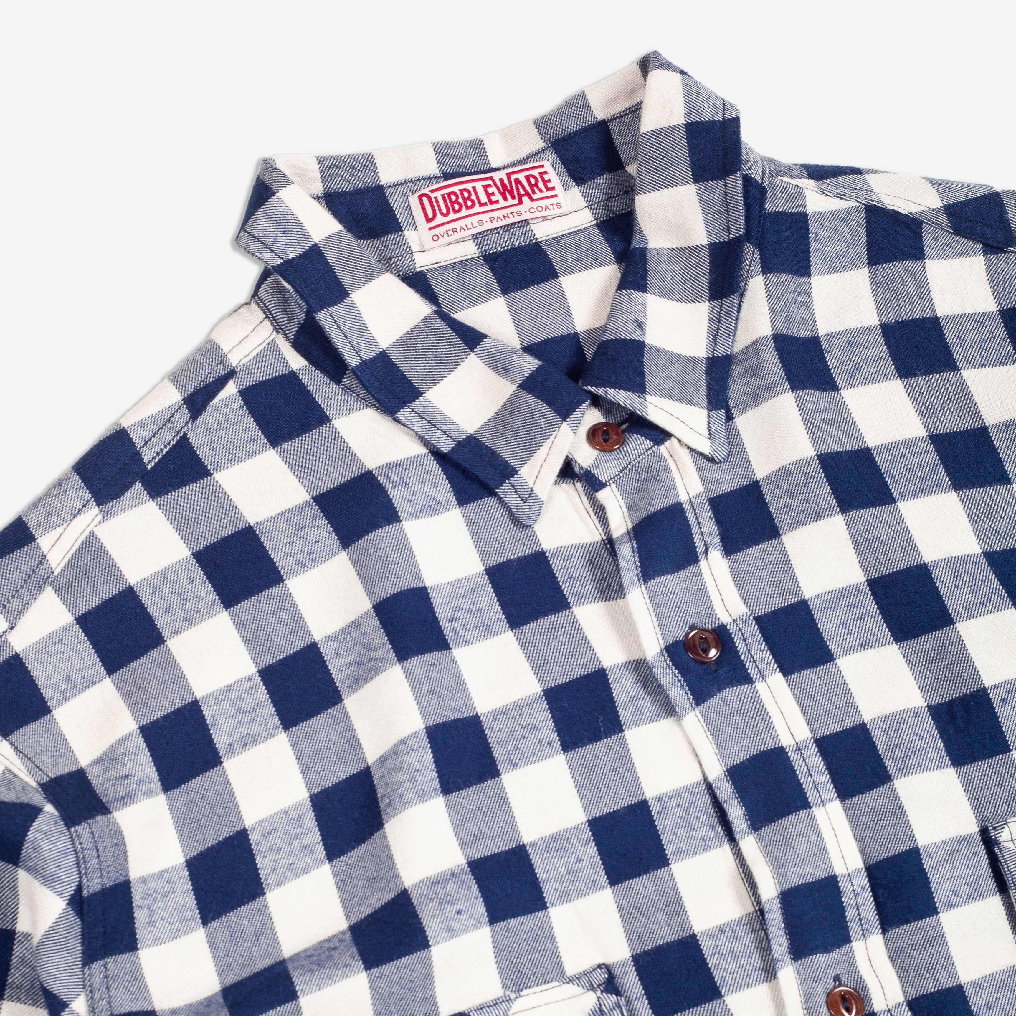 BUFFALO CHECK WORK SHIRT - NAVY - THE GREAT DIVIDE – Dubbleware