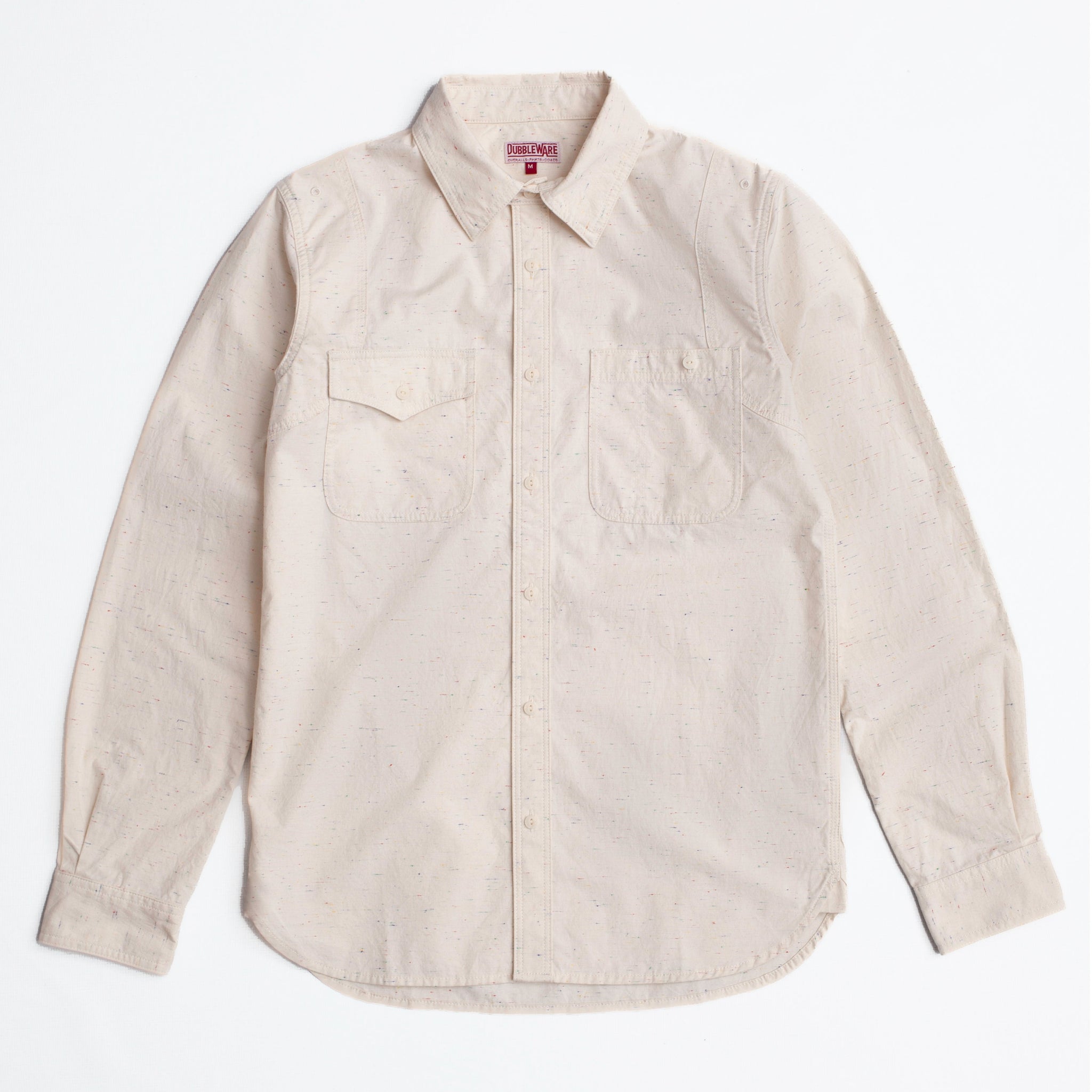 BROCKTON REINFORCED WORK SHIRT - ECRU