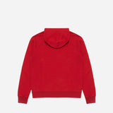 Made in Italy Sunfaded Hoodie - Track Red