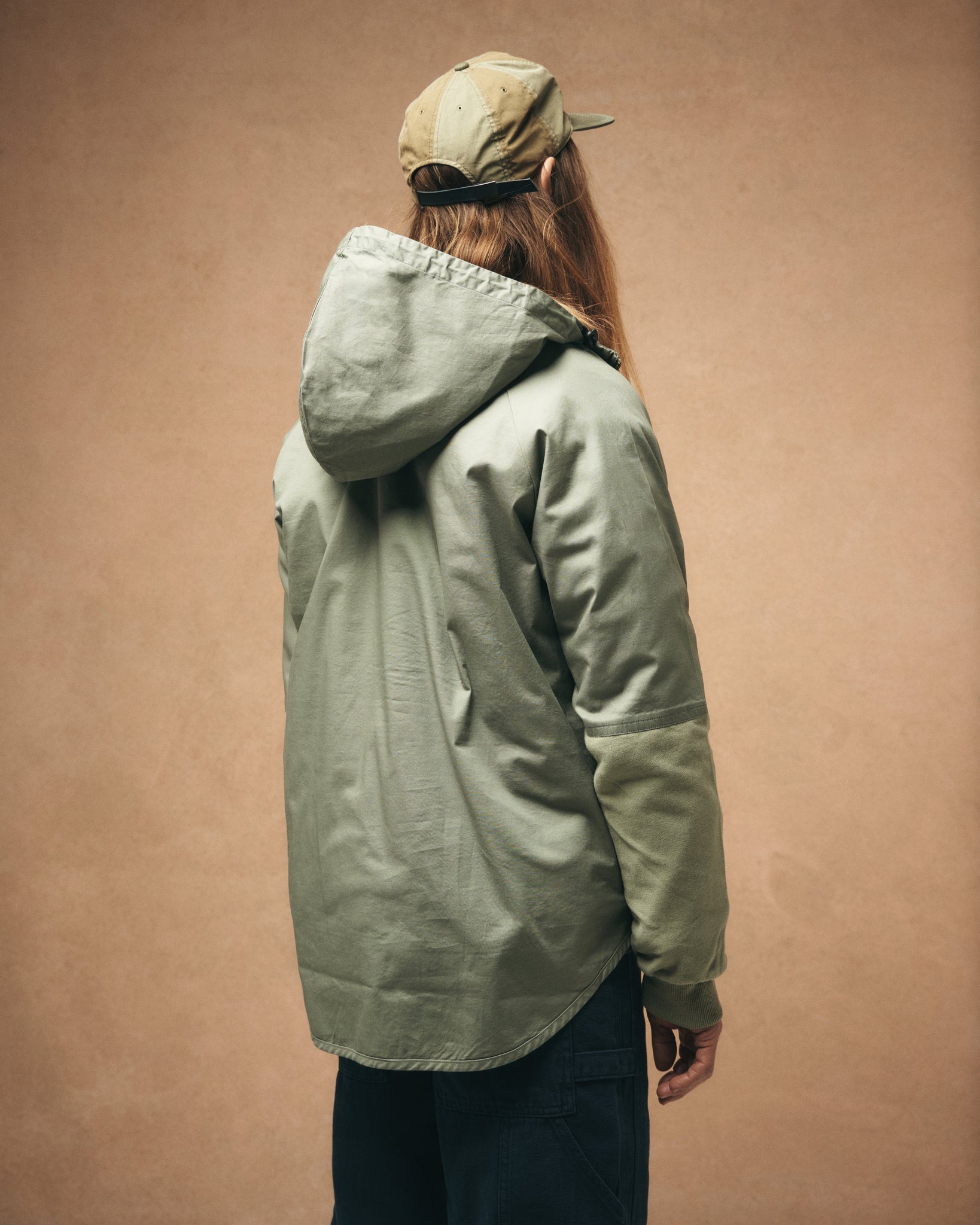 Jersey Anorak - Khaki