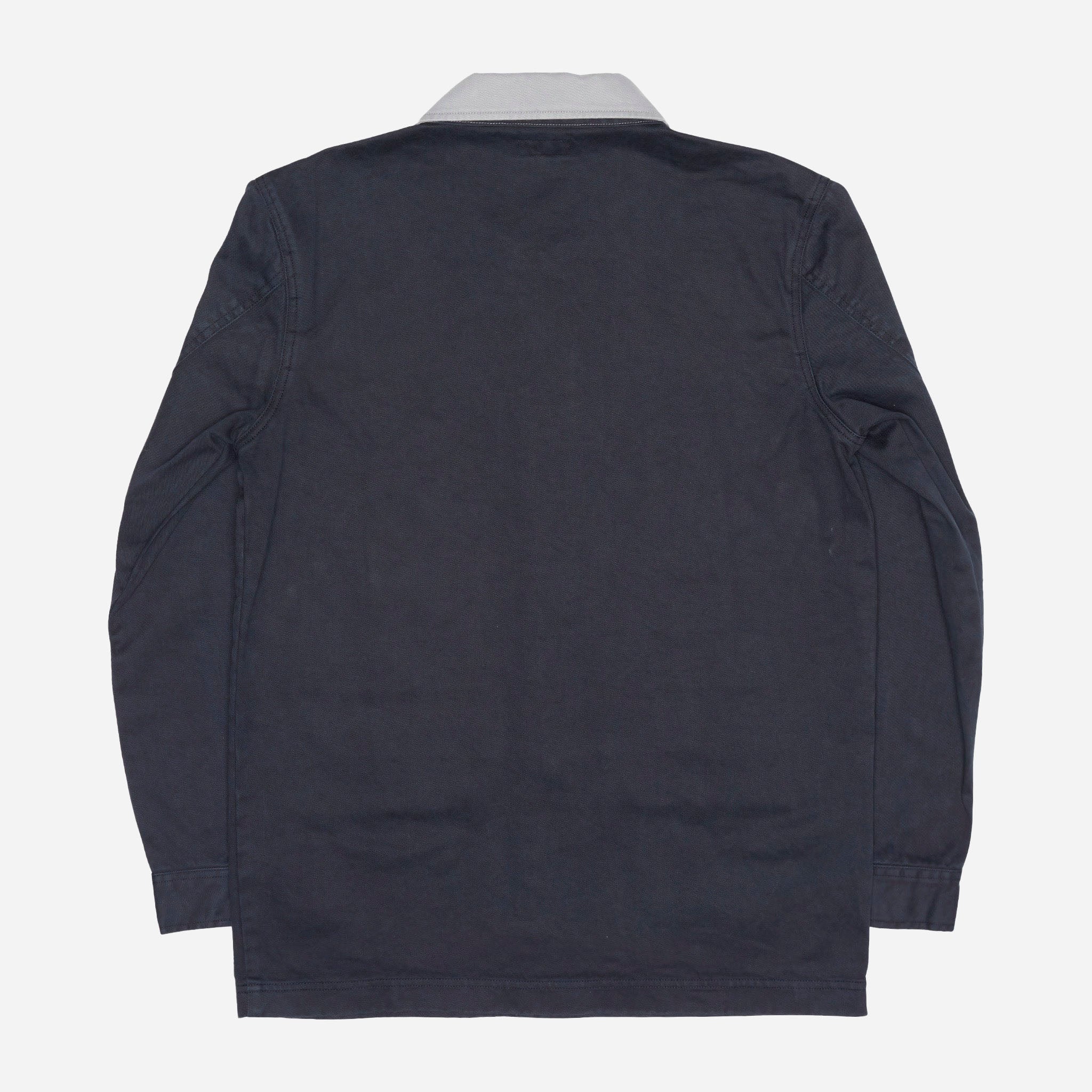 Contrast Work Jacket - Navy / Grey