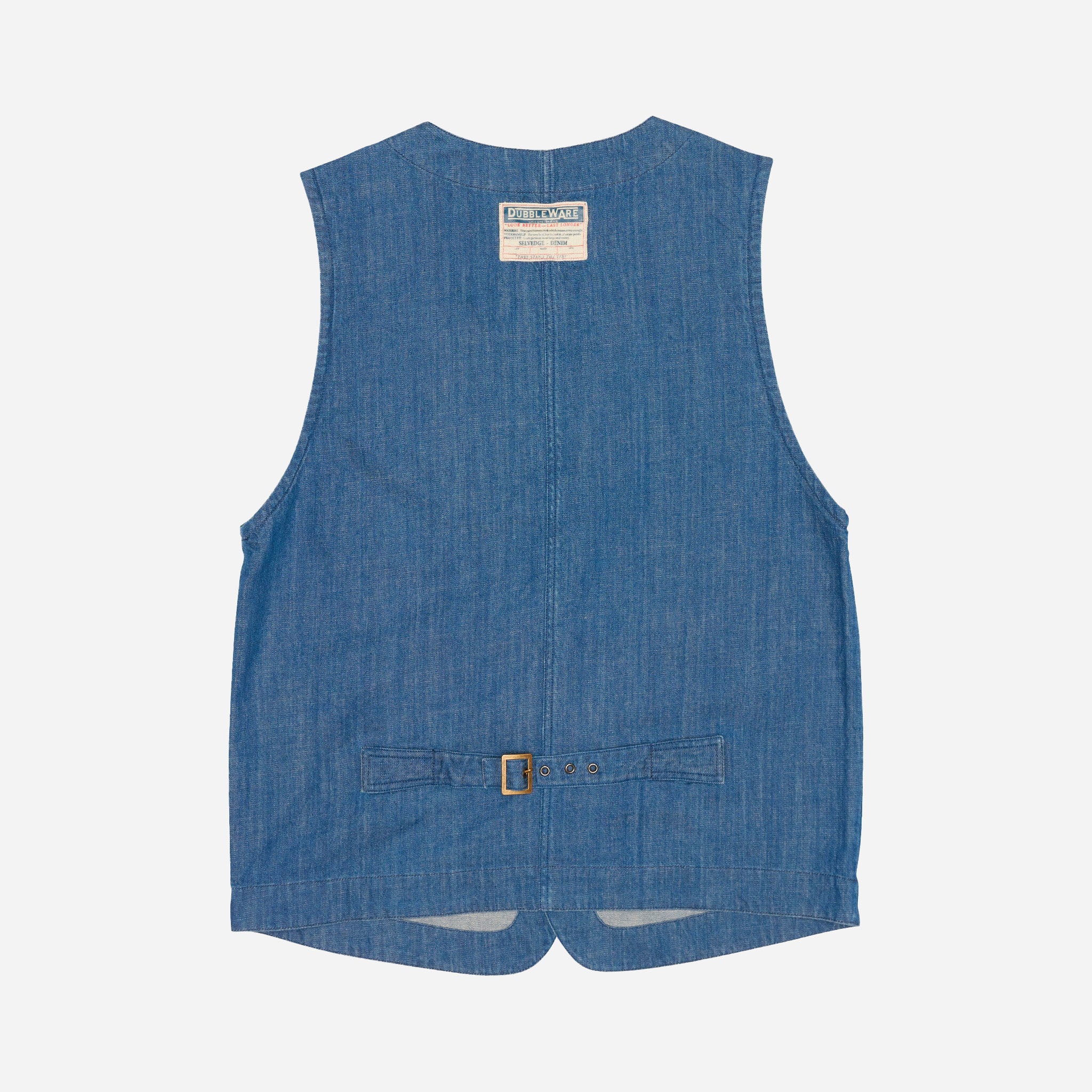 Worker's Waistcoat - Indigo