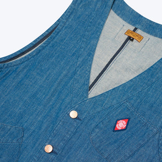 Worker's Waistcoat - Indigo