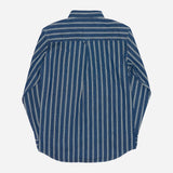 Milton Shirt - Navy Pinstripe