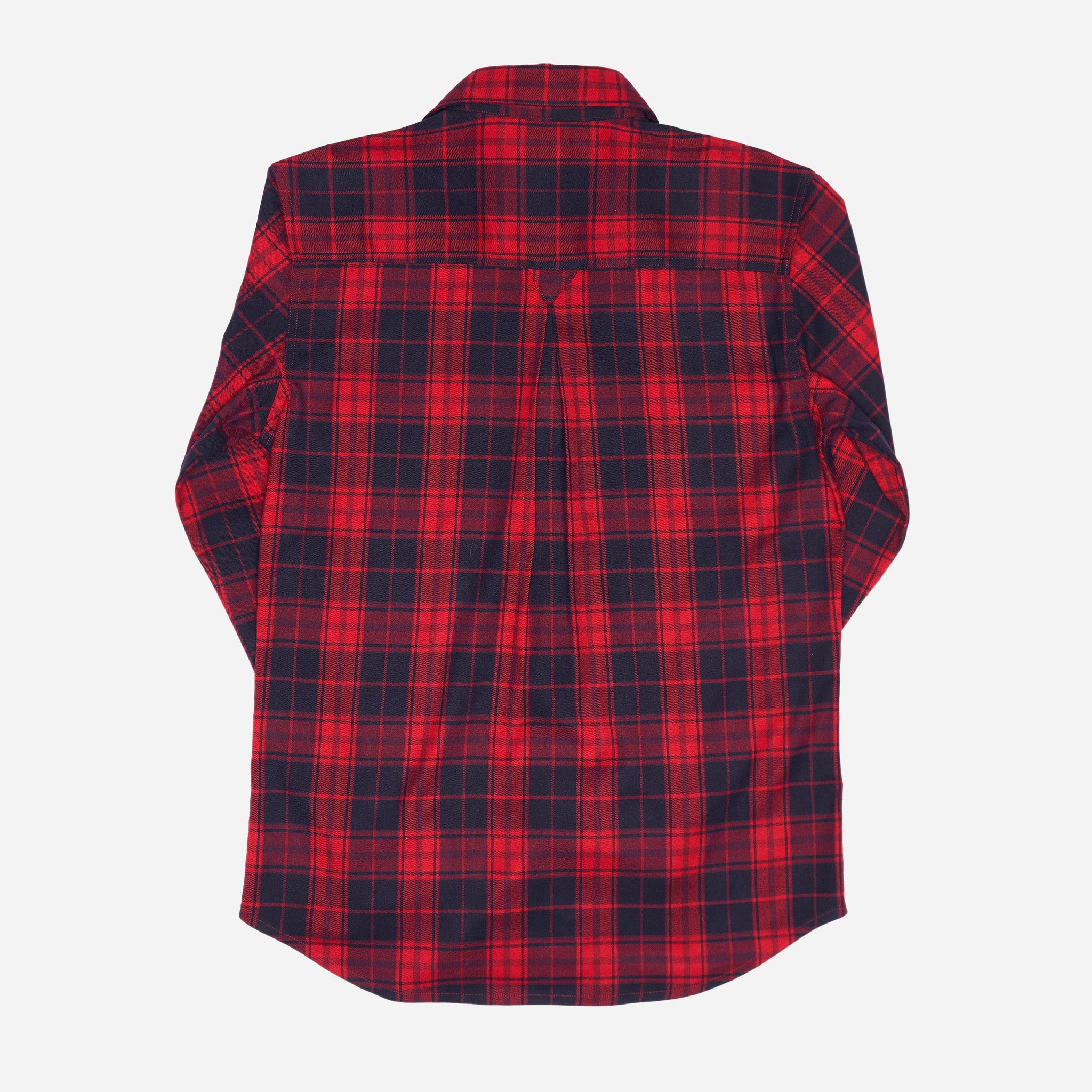 Milton Plaid Shirt - Red / Navy