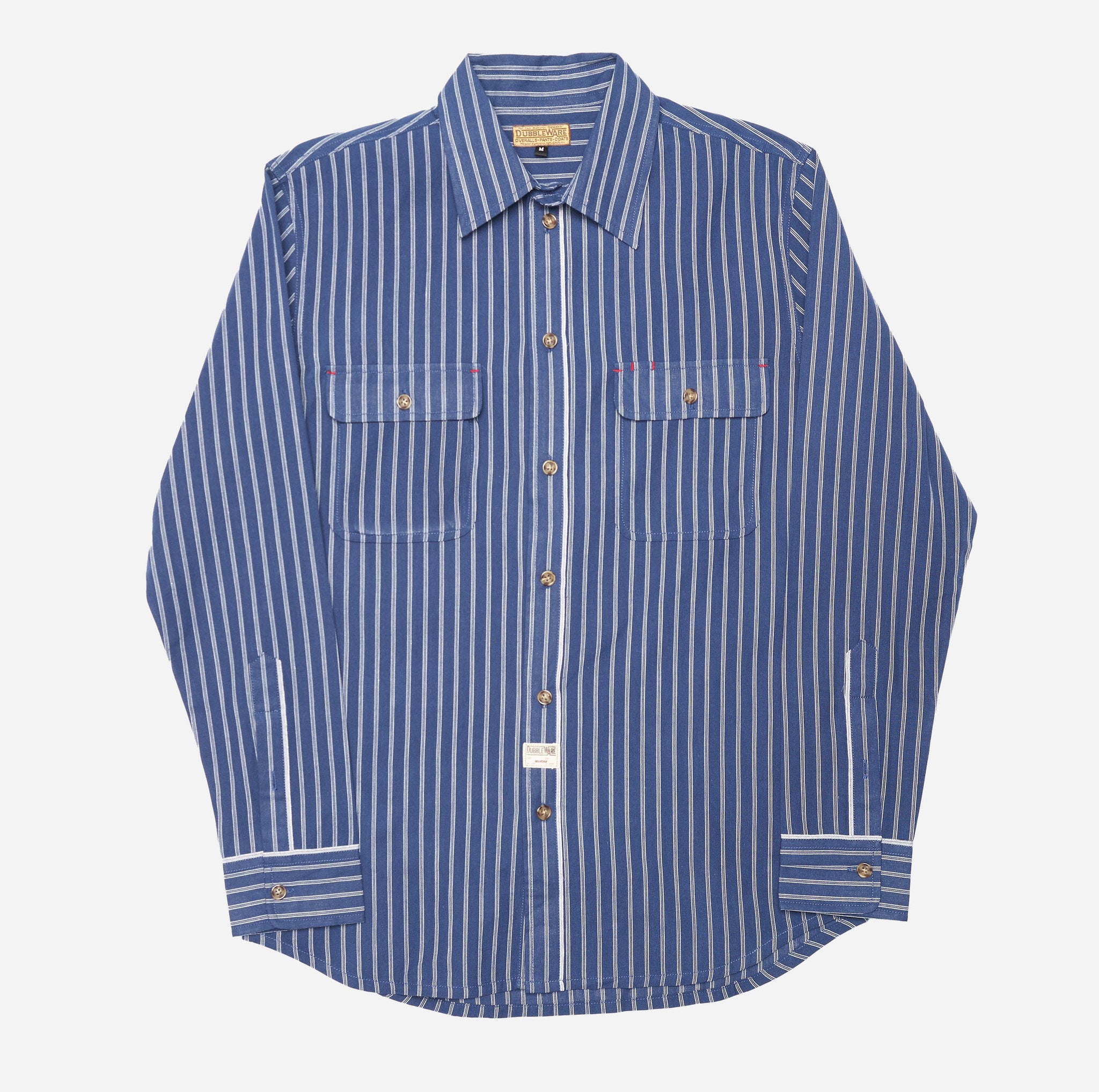 Milton Shirt - Indigo Stripe Selvedge