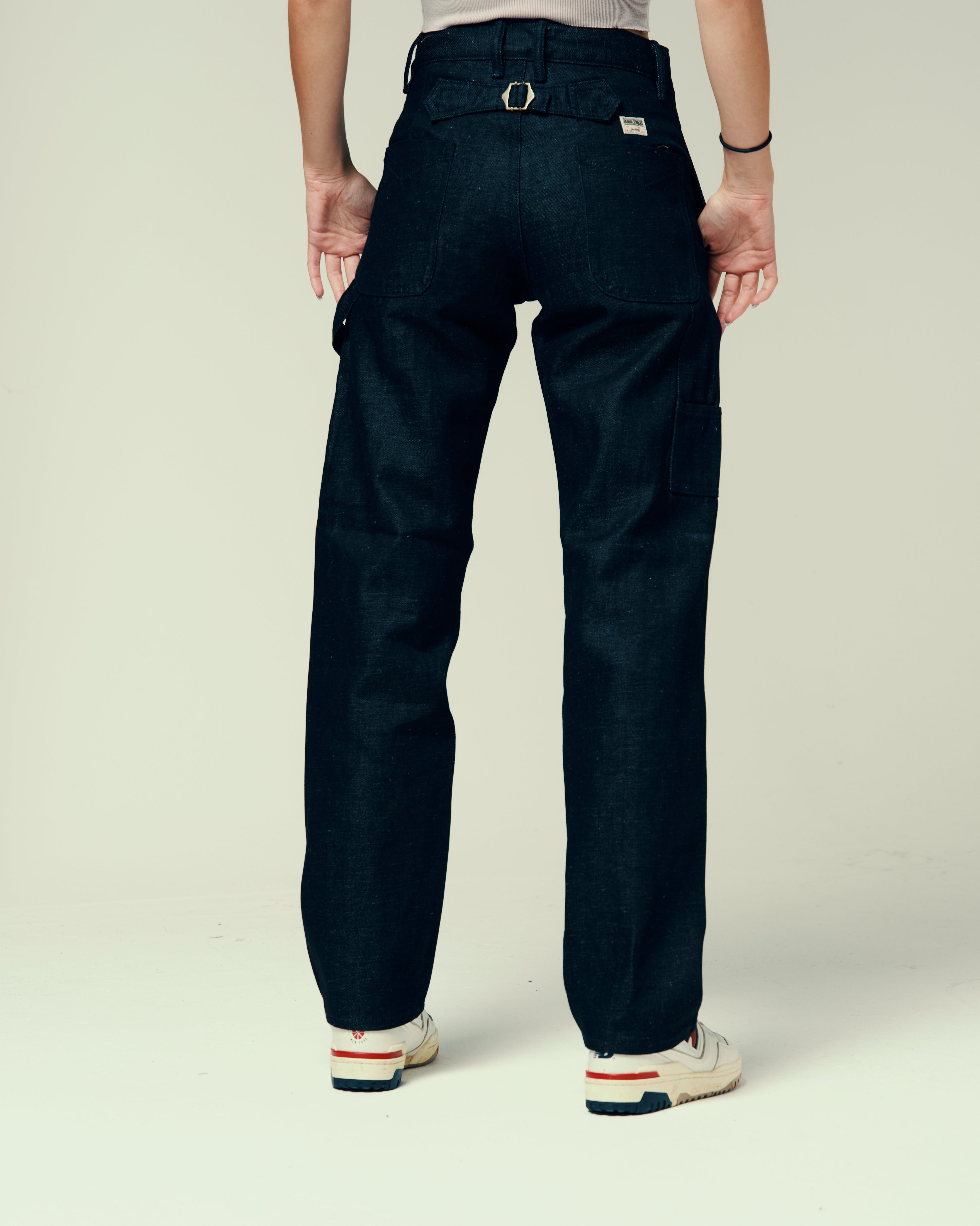 【DISCERNMENT】Swan Nylon Carpenter Pants VT Canvas Distend Carpenter Pant / Worn Navy – AKWA SURF